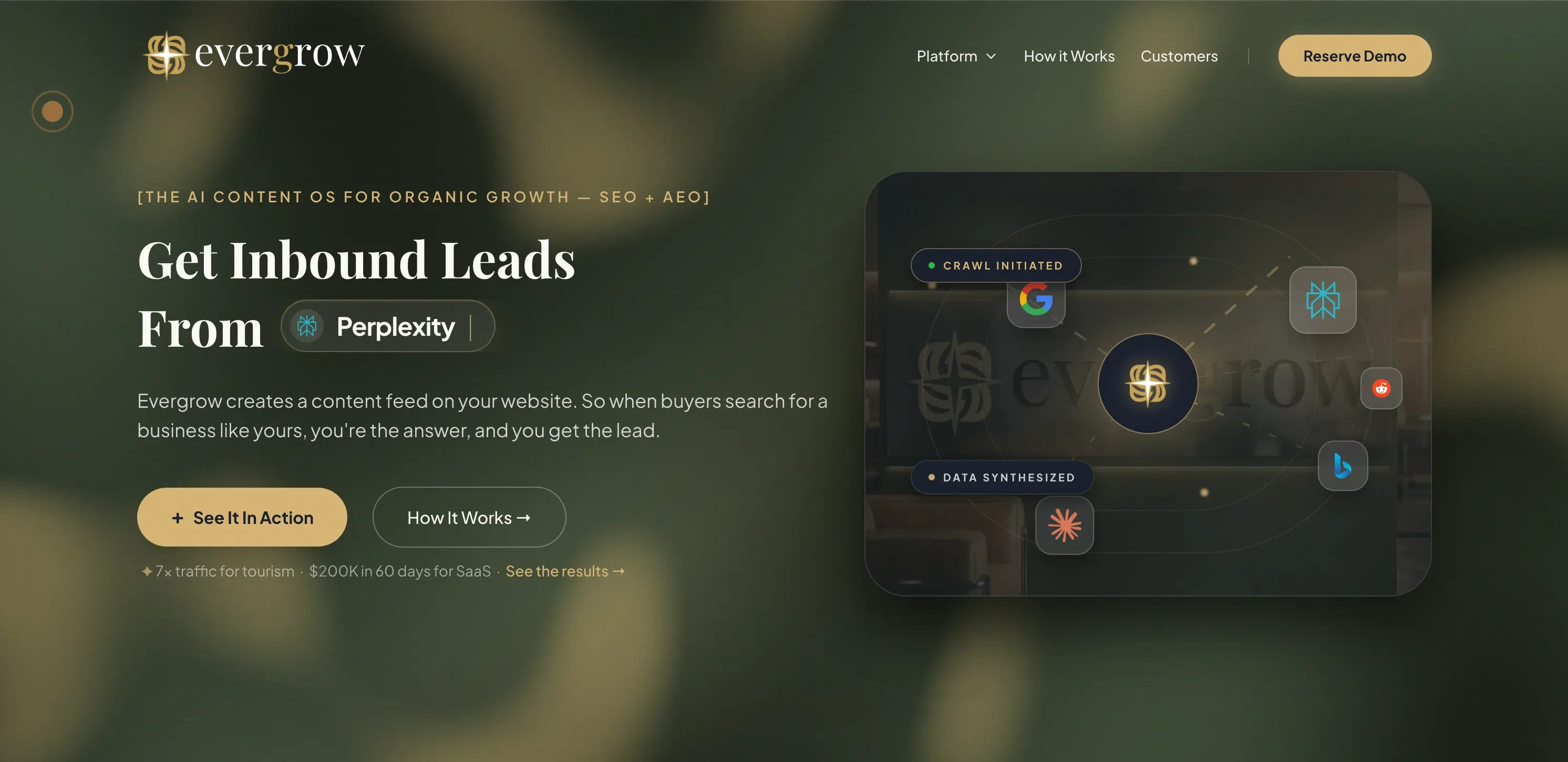 Evergrow - THE AI CONTENT OS FOR ORGANIC GROWTH — SEO + AEO