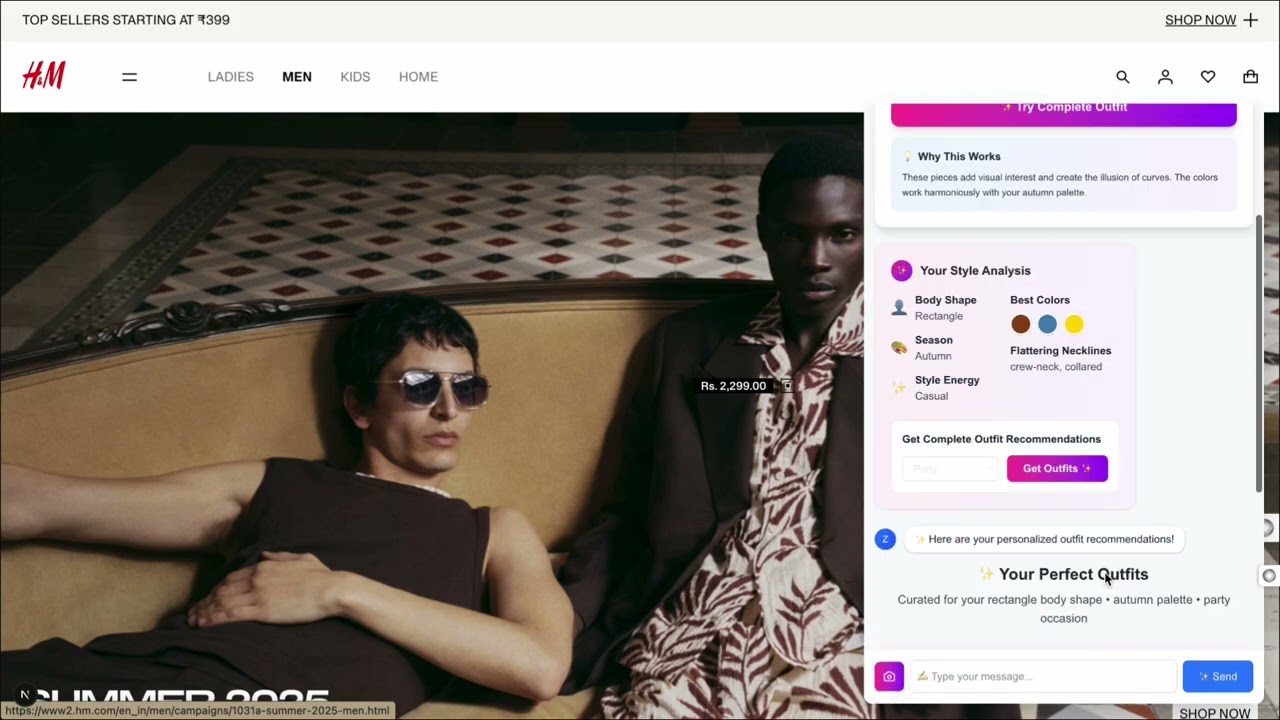 Zia: AI Stylist with Vision-Based Personalization